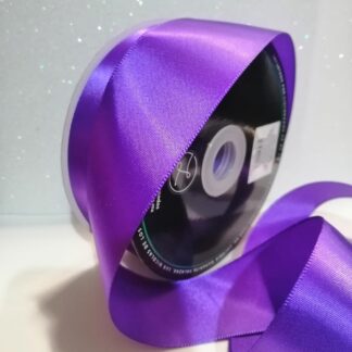 Liston Satín 1 cara Morado ancho no. 9 (39mm) x 45m de largo