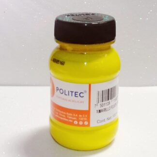 Pintura Acrílica POLITEC Amarillo Fluorescente 100ml