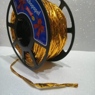Ribopapel Arroz Metálico Dorado 100m