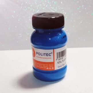 Pintura Acrílica POLITEC Azul Fluorescente 100ml