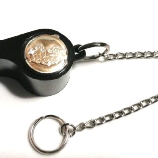 Silbato Transito Baquelita con Cadena