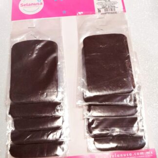 Parche Liso Café 20 pares