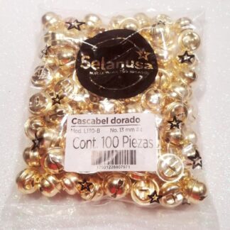 CASCABEL DORADO #13MM