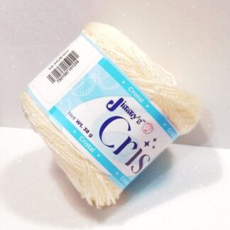 Estambre Jimmys Cristal 38gr Hueso