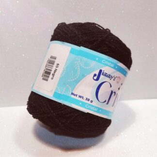 Estambre Jimmys Cristal 38gr Negro