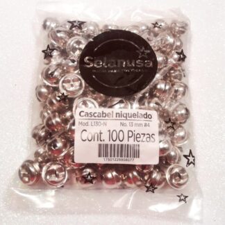 CASCABEL NIQUELADO 13MM