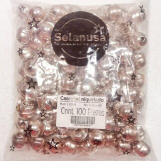 CASCABEL NIQUELADO 18MM