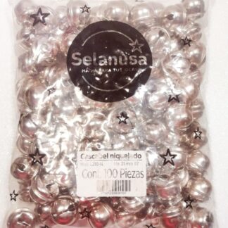 CASCABEL NIQUELADO 21MM