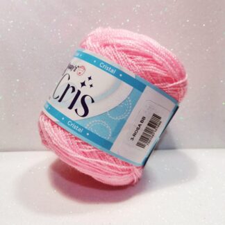 Estambre Jimmys Cristal 38gr Rosa Bebe