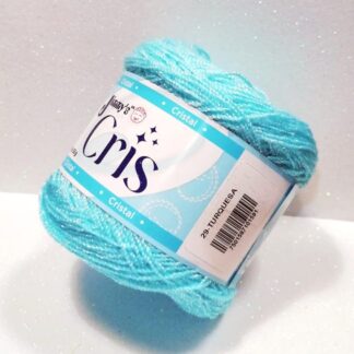 Estambre Jimmys Cristal 38gr Turquesa