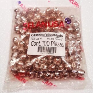 CASCABEL NIQUELADO 9.6 MM